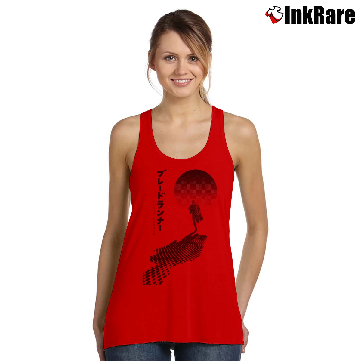 Blade Runner Japanese Women’s Essential Tank in red – Summer Ready Women’s Blade Runner Japanese Tank Top in red | Lightweight, Movement-Friendly