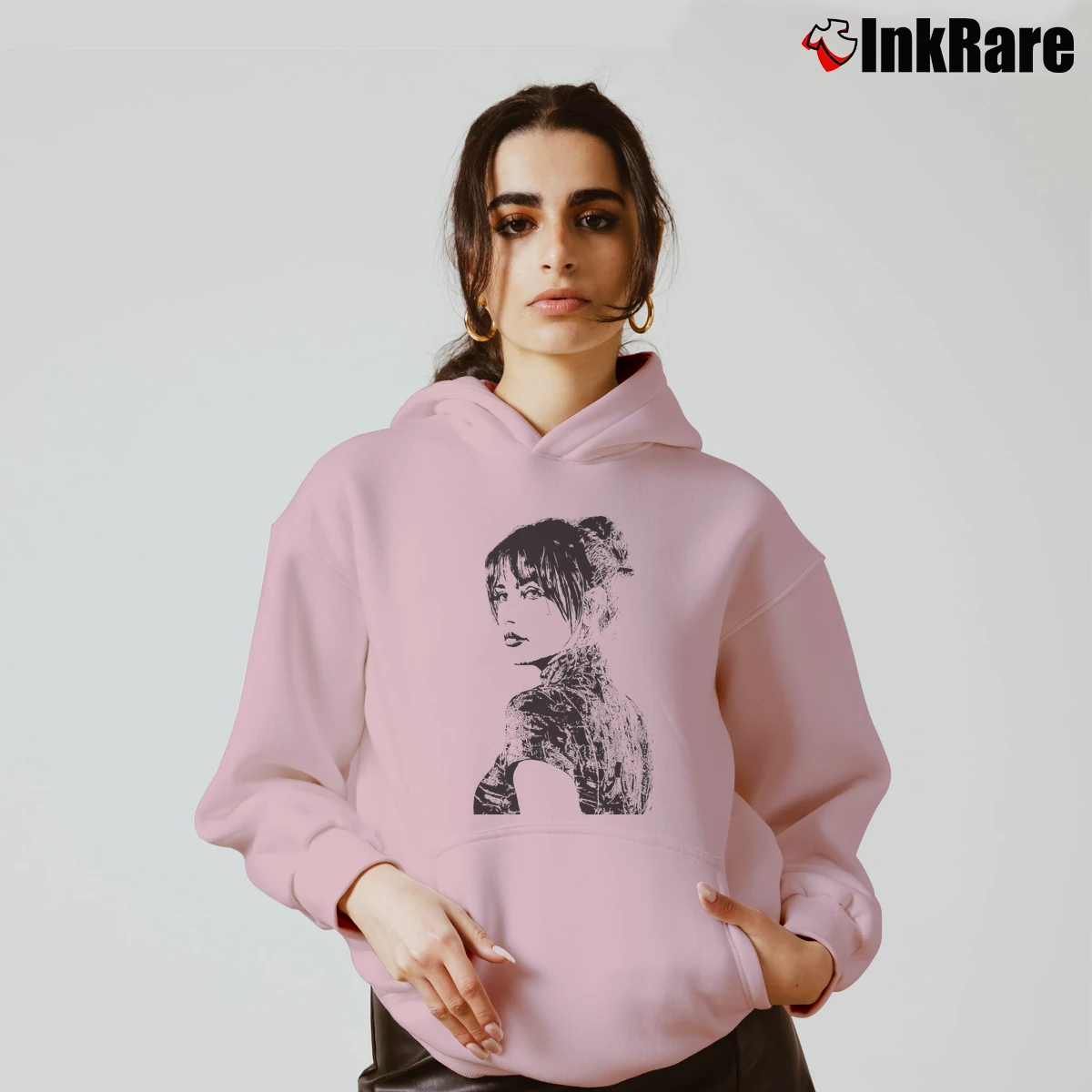 Blade Runner Joi Women’s Cozy Hoodie in light pink – Urban Chic Women’s Blade Runner Joi Cozy Hoodie in light pink | Warm, Structured, Stylish