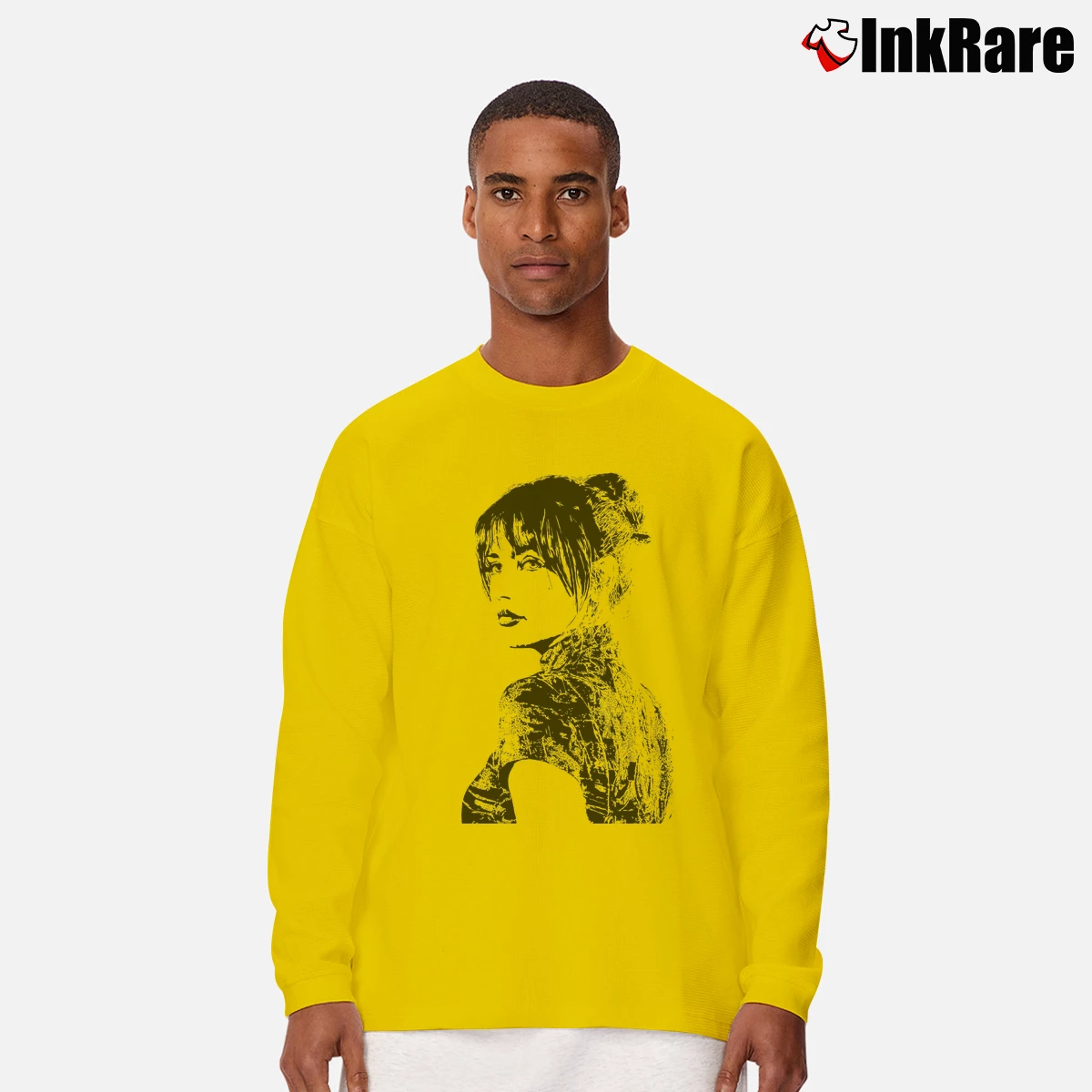 Blade Runner Joi Men’s Long-Sleeve Tee in yellow – Versatile Layering Men’s Blade Runner Joi Long-Sleeve Shirt in yellow | Sleek, Lightweight, Year-Round Wear