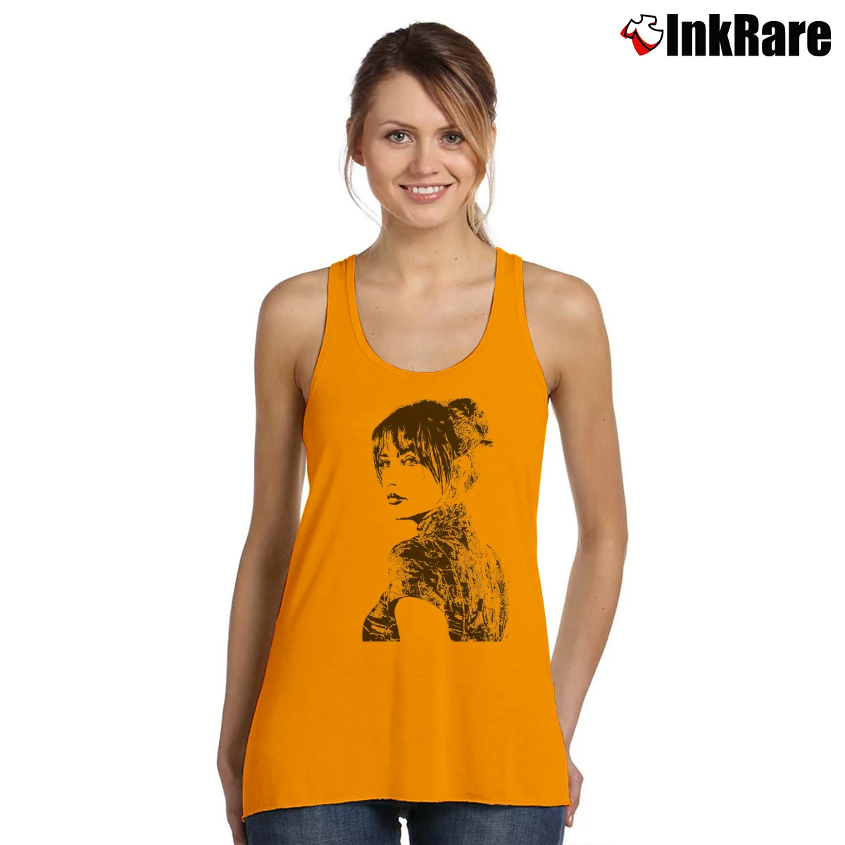 Blade Runner Joi Women’s Essential Tank in orange – Summer Ready Women’s Blade Runner Joi Tank Top in orange | Lightweight, Movement-Friendly