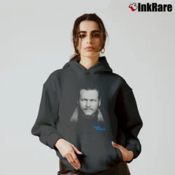 Women’s Blake Shelton Portrait Cozy Hoodie in charcoal | Warm, Structured, Stylish