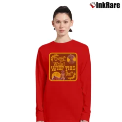 Women’s Blazing Saddles Sheriff Bart Whip This Out Long-Sleeve Top in red | Sleek, Versatile, All-Season