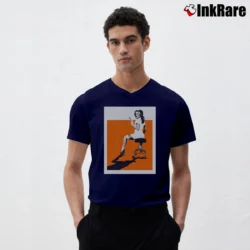 Men’s Blink 182 Enema Of The State V-Neck Tee in navy | Sharp, Breathable, Everyday Staple
