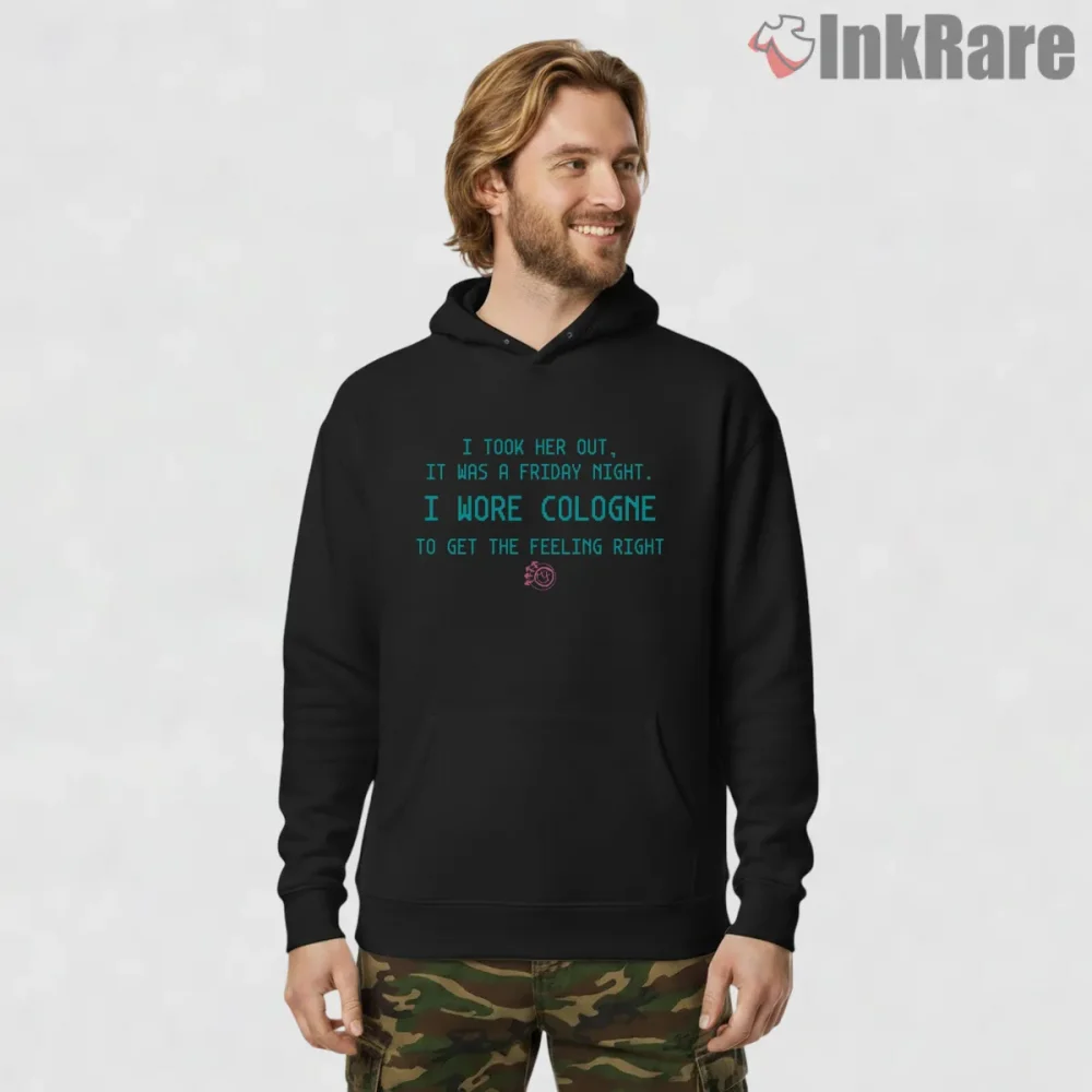 Blink 182 Whats My Age Again Lyric Text Shirt on black hoodie for men graphic tee