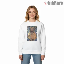 Blonde Moonie Urban Anime Portrait Shirt on graphic shirt for women graphic tee