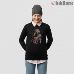 Blondie Debbie Harry Live Vocal Power Portrait Shirt on graphic shirt for women graphic tee
