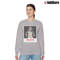 Women’s Blondie Debbie Harry Relaxed Sweatshirt in sport grey | Soft, Laid-Back Vibe