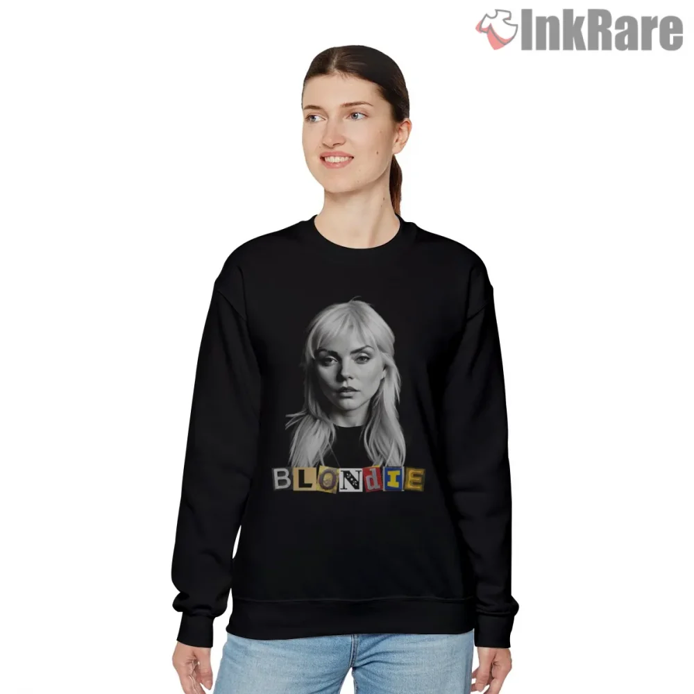 Blondie Modern Minimal Portrait Clean Aesthetic Shirt on graphic shirt for women graphic tee