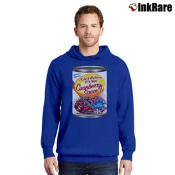 Men’s Blood Rage It's Not Cranberry Sauce Pullover Hoodie in royal blue | Cozy, Durable, Modern Fit