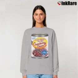 Women’s Blood Rage It's Not Cranberry Sauce Relaxed Sweatshirt in sport grey | Soft, Laid-Back Vibe