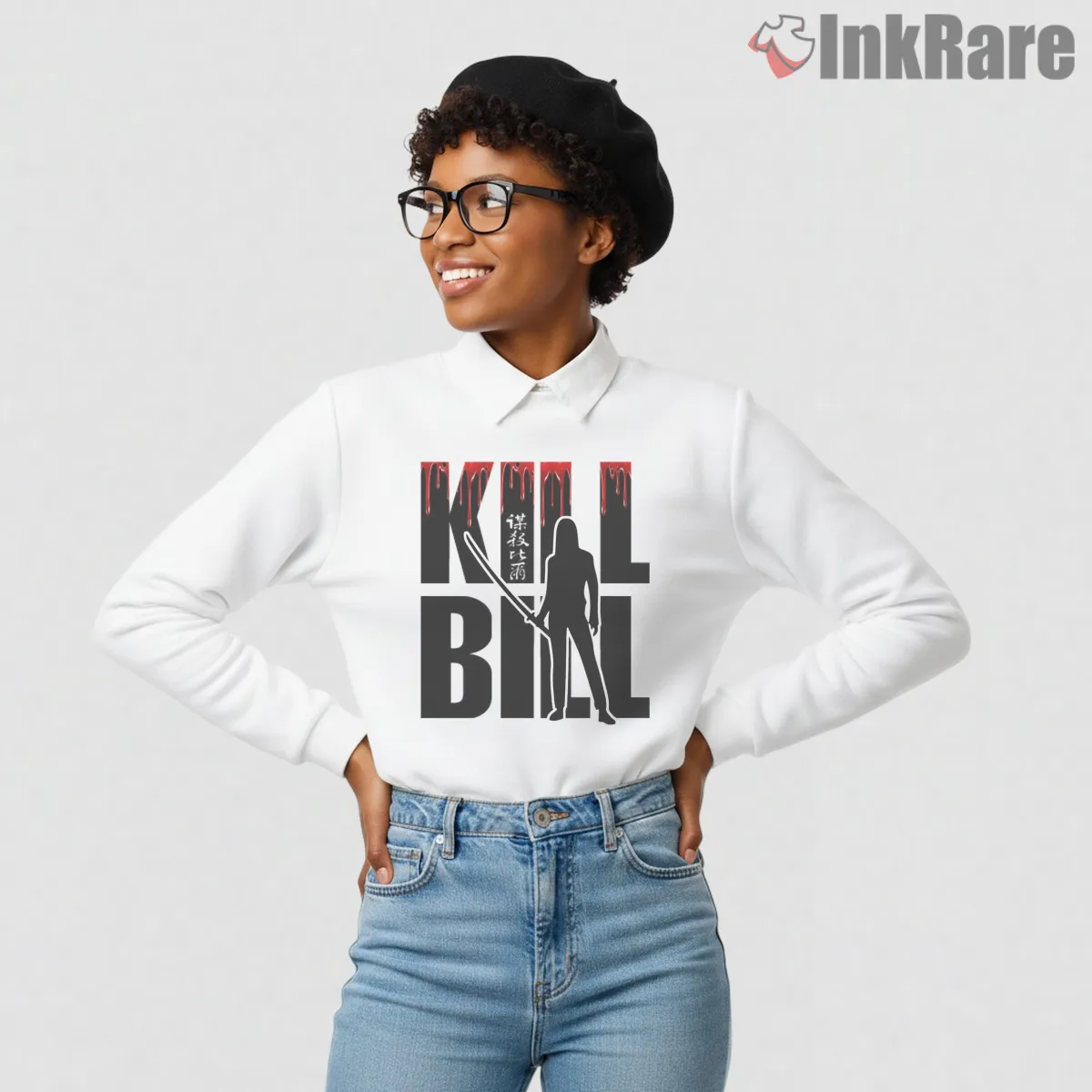 Bloody Bride Typography Silhouette Kill Bill Shirt Bloody Bride Typography Silhouette Kill Bill Shirt on graphic shirt for women graphic tee
