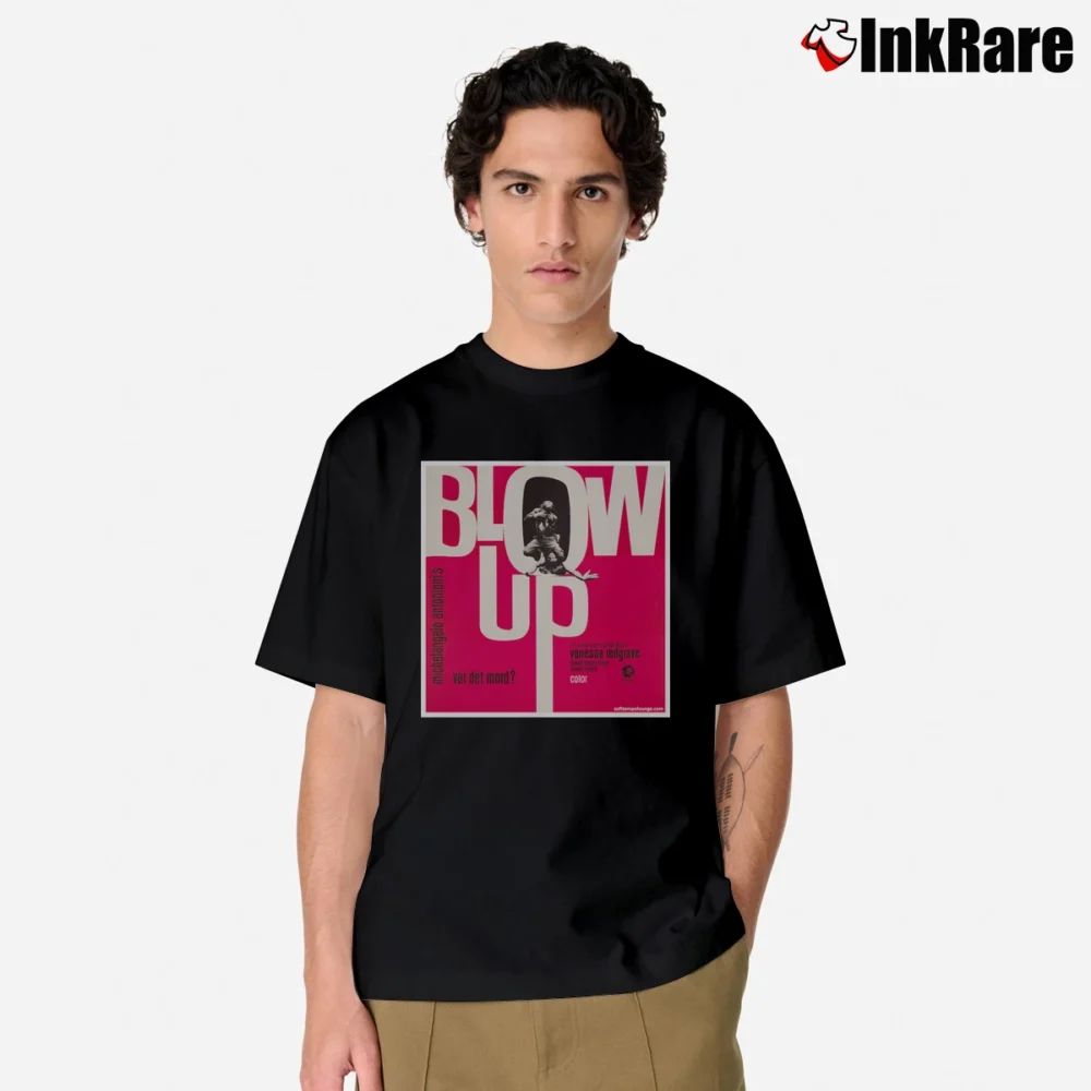 Men’s Blow Up Movie Classic T-Shirt in black | Soft, Breathable Everyday Wear