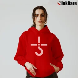 Women’s Blue Oyster Cult Logo Cozy Hoodie in red | Warm, Structured, Stylish