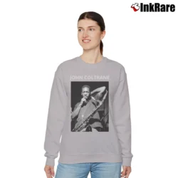 Women’s Blue Train John Coltrane Relaxed Sweatshirt in sport grey | Soft, Laid-Back Vibe