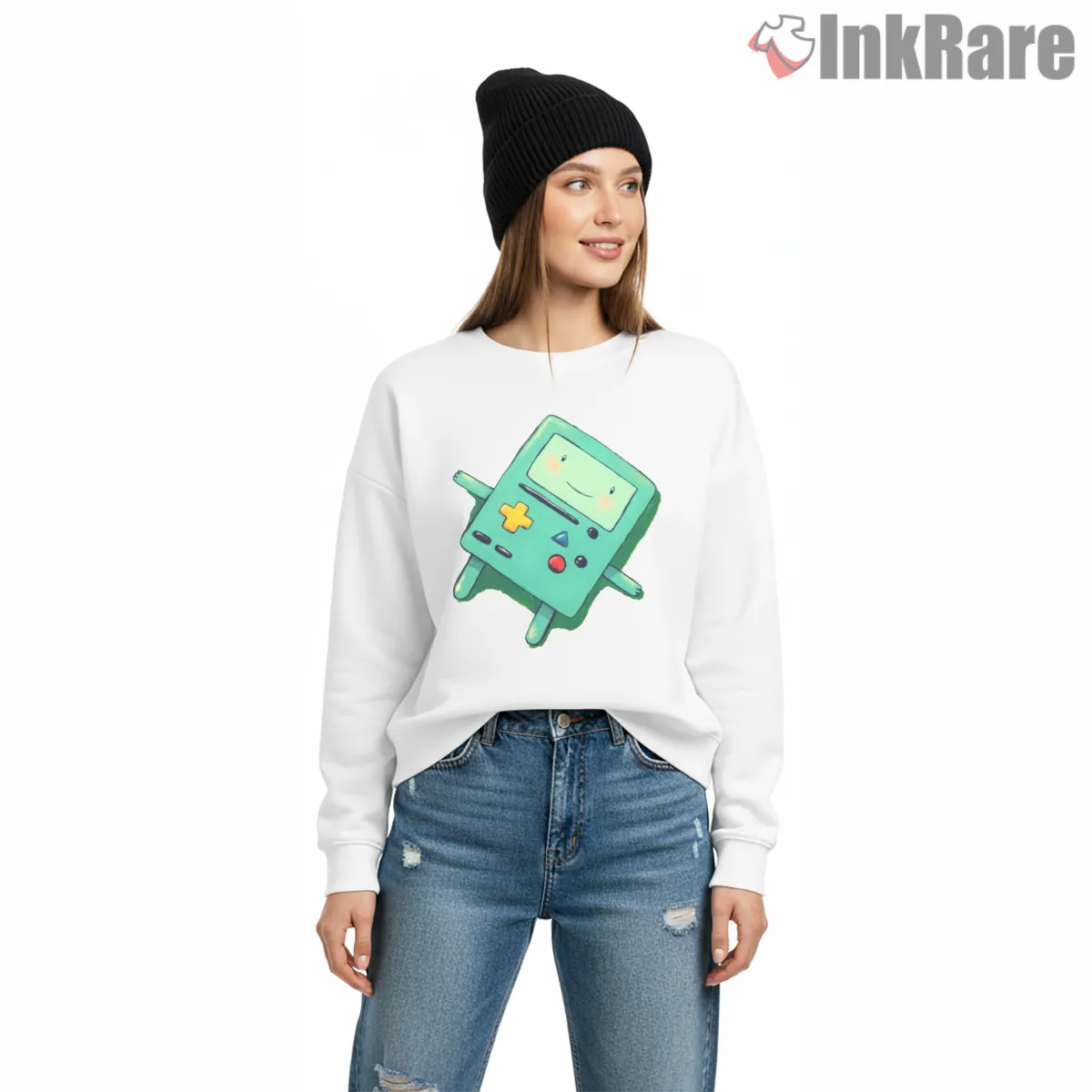 Bmo Minimal Cute Floating Character Cartoon Shirt Bmo Minimal Cute Floating Character Cartoon Shirt on graphic shirt for women graphic tee