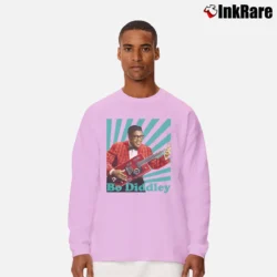 Men’s Bo Diddley Long-Sleeve Shirt in light pink | Sleek, Lightweight, Year-Round Wear