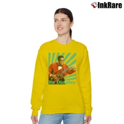 Women’s Bo Diddley Relaxed Sweatshirt in yellow | Soft, Laid-Back Vibe