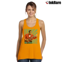 Women’s Bo Diddley Tank Top in orange | Lightweight, Movement-Friendly