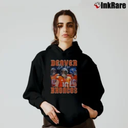 Women’s Bo Nix Denver Broncos Cozy Hoodie in black | Warm, Structured, Stylish