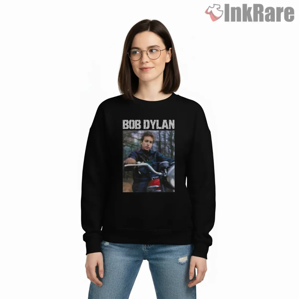Bob Dylan Classic Rider Forest Portrait Shirt on graphic shirt for women graphic tee