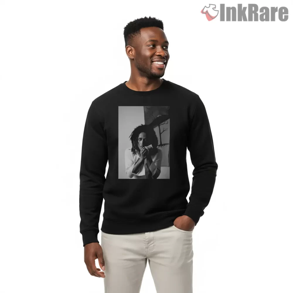 Bob Marley Introspective Smoke Mood Shirt on graphic shirt for men graphic tee