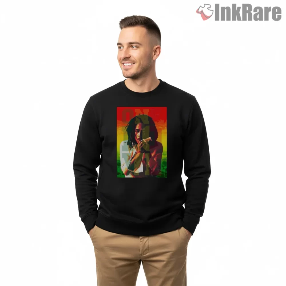Bob Marley Rasta Vector Style Shirt on graphic shirt for men graphic tee