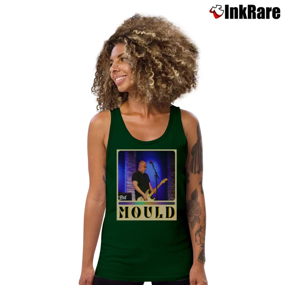Women’s Bob Mould Tank Top in forest green | Lightweight, Movement-Friendly