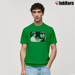 Men’s Bob Ross Painted The Wutang Logo Classic T-Shirt in irish green | Soft, Breathable Everyday Wear