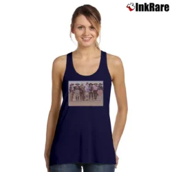 Women’s Bob Wade's Cowgirl Lineup Western Tank Top in navy | Lightweight, Movement-Friendly