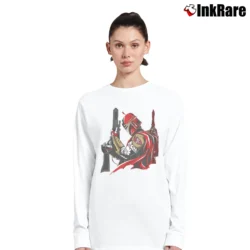 Women’s Boba Fett San Francisco 49ers Star Wars Football Long-Sleeve Top in white | Sleek, Versatile, All-Season