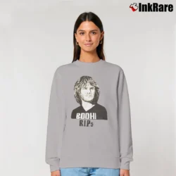 Women’s Bodhi R.i.p Tribute Graphic Relaxed Sweatshirt in sport grey | Soft, Laid-Back Vibe