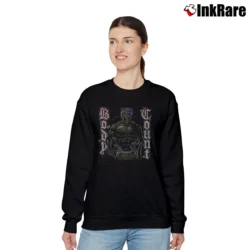 Women’s Body Count The Winner Loses Relaxed Sweatshirt in black | Soft, Laid-Back Vibe