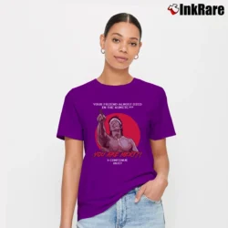 Women’s Bolo Yeung You Are Next Signature T-Shirt in purple | Soft, Flattering Fit