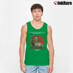 Men’s Bolo Yeung You Are Next Tank Top in irish green | Breathable, Active-Friendly Design