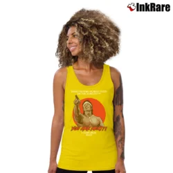 Women’s Bolo Yeung You Are Next Tank Top in yellow | Lightweight, Movement-Friendly