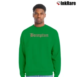 Men’s Bompton YG Crewneck Sweatshirt in irish green | Cozy Fabric, Clean Style