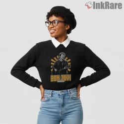 Bon Jovi Tour 2026 Live Guitar Spotlight Performance Shirt on graphic shirt for women graphic tee