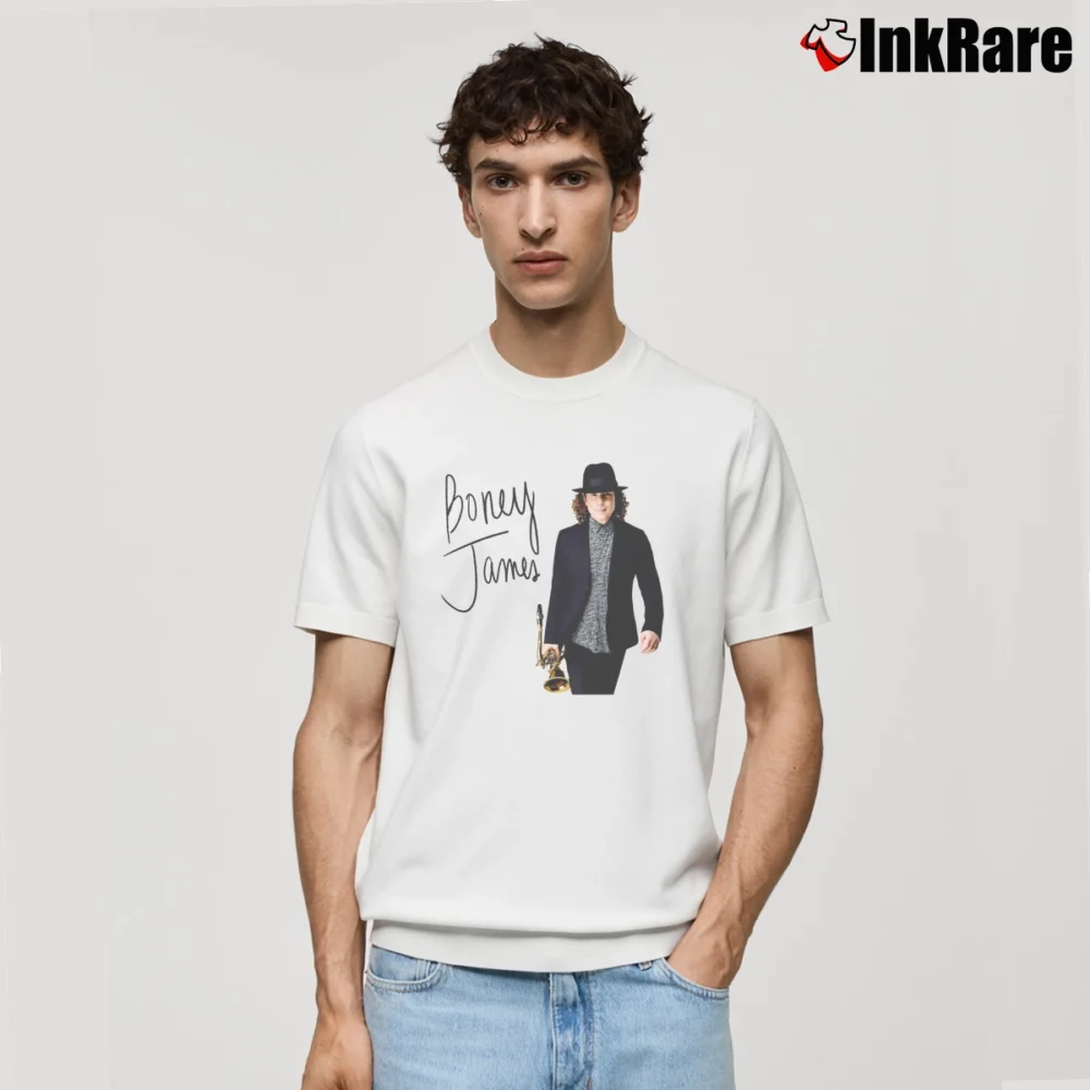 Men’s Boney James Honestly Classic T-Shirt in white | Soft, Breathable Everyday Wear