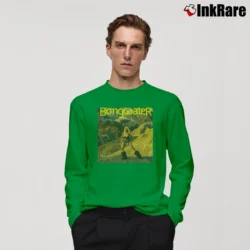 Men’s Bongwater The Power Of Long-Sleeve Shirt in irish green | Sleek, Lightweight, Year-Round Wear