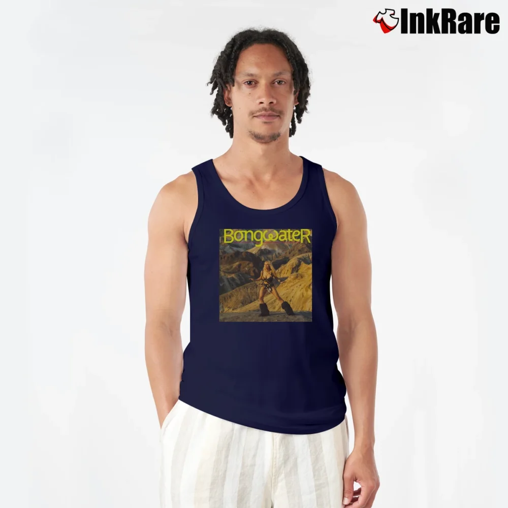 Men’s Bongwater The Power Of Tank Top in navy | Breathable, Active-Friendly Design