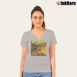 Women’s Bongwater The Power Of V-Neck Tee in sport grey | Chic Neckline, Soft Texture