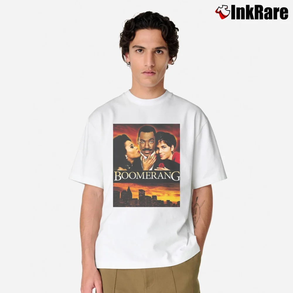 Men’s Boomerang Movie Classic T-Shirt in white | Soft, Breathable Everyday Wear