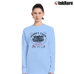 Women’s Boone's Farm Apple 1961 Vintage Long-Sleeve Top in light blue | Sleek, Versatile, All-Season