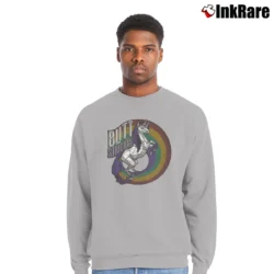 Men’s Borderlands 2 Butt Stallion Gaming Crewneck Sweatshirt in sport grey | Cozy Fabric, Clean Style