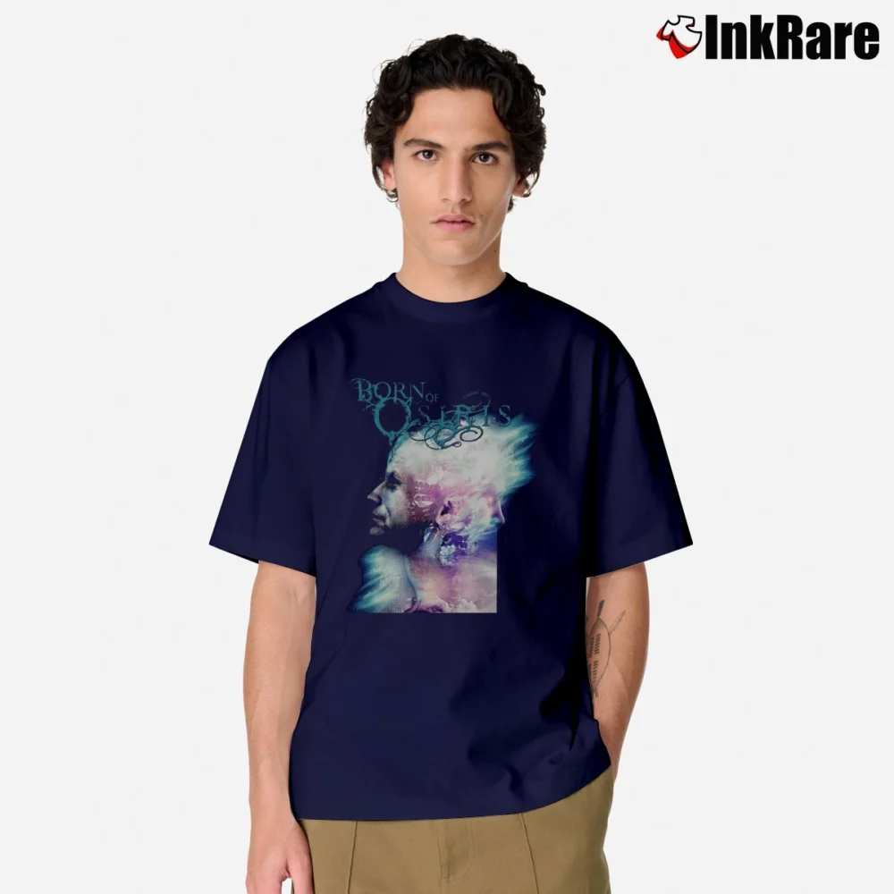Men’s Born Of Osiris Duality Classic T-Shirt in navy | Soft, Breathable Everyday Wear