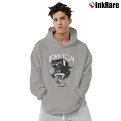 Men’s Born Scum Clothing Co. Statement Pullover Hoodie in sport grey | Cozy, Durable, Modern Fit