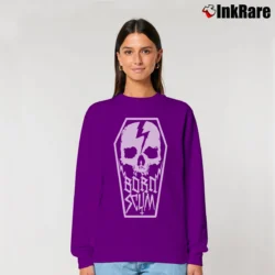 Women’s Born Scum Clothing Co Relaxed Sweatshirt in purple | Soft, Laid-Back Vibe