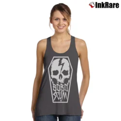 Women’s Born Scum Clothing Co Tank Top in charcoal | Lightweight, Movement-Friendly