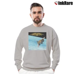 Men’s Boston Band Third Stage Album Crewneck Sweatshirt in sport grey | Cozy Fabric, Clean Style