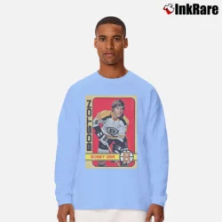 Men’s Boston bobby orr for classic hockey fans Long-Sleeve Shirt in light blue | Sleek, Lightweight, Year-Round Wear